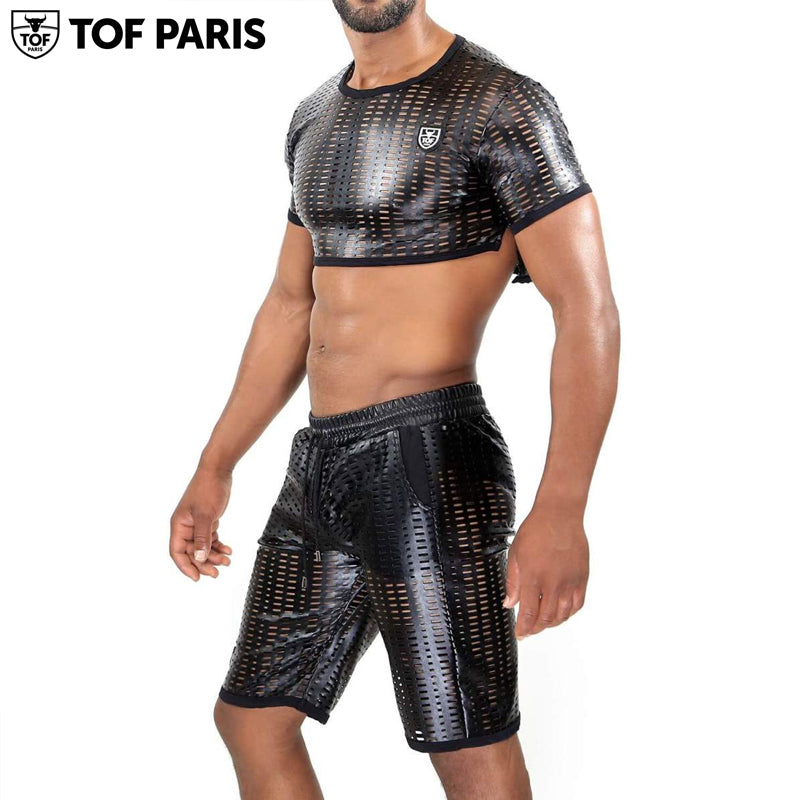 TOF Paris - Centurion Crop Top - Black