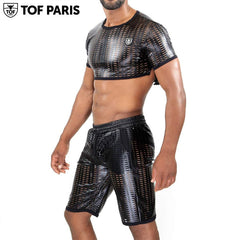 TOF Paris - Centurion Crop Top - Black