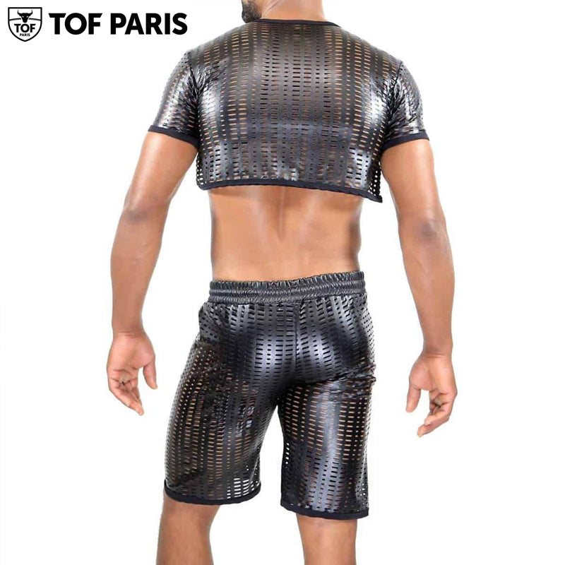 TOF Paris - Centurion Crop Top - Black