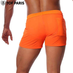 TOF Paris - Pantalones cortos Happy - Naranja neón