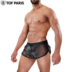 TOF Paris - Pantalones cortos romanos - Plata