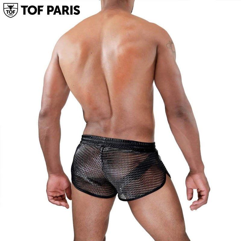 TOF Paris - Pantalones cortos romanos - Plata