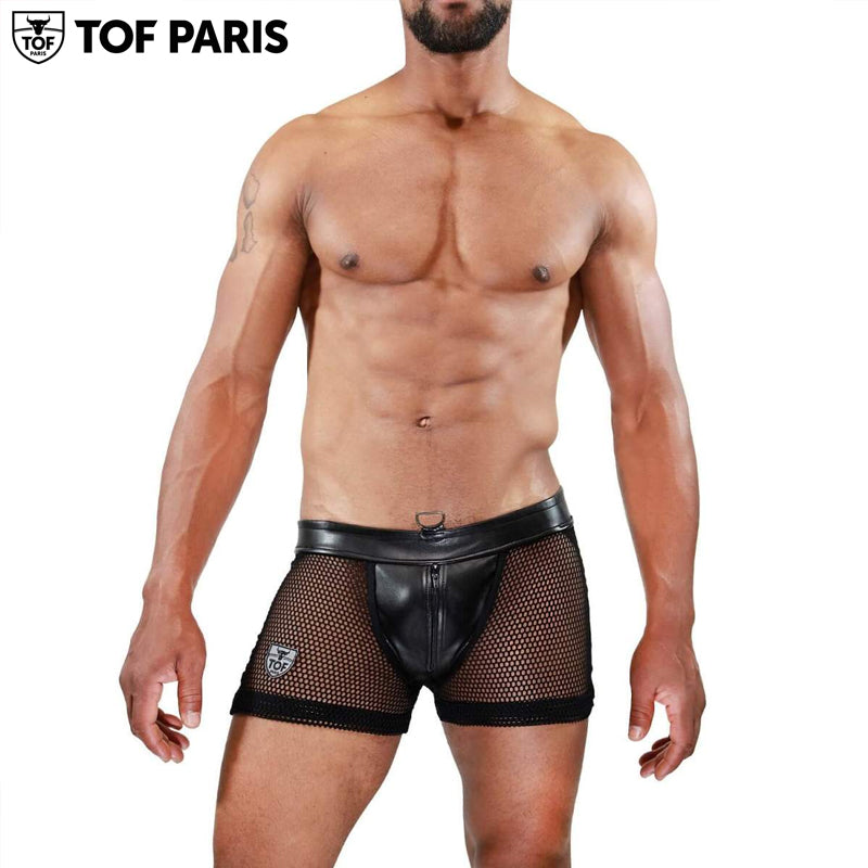 TOF Paris - Spartacus Full Zip Jockshorts - Black