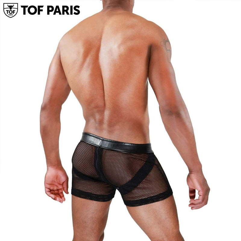 TOF Paris - Spartacus Full Zip Jockshorts - Black