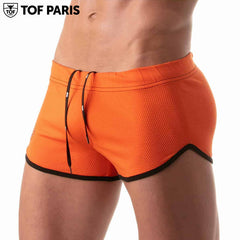 TOF Paris - Mesh Shorts - Orange