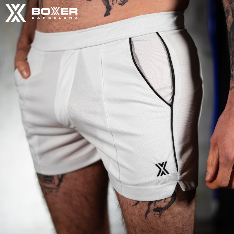 BOXER - T-Class Shorts - White/Black