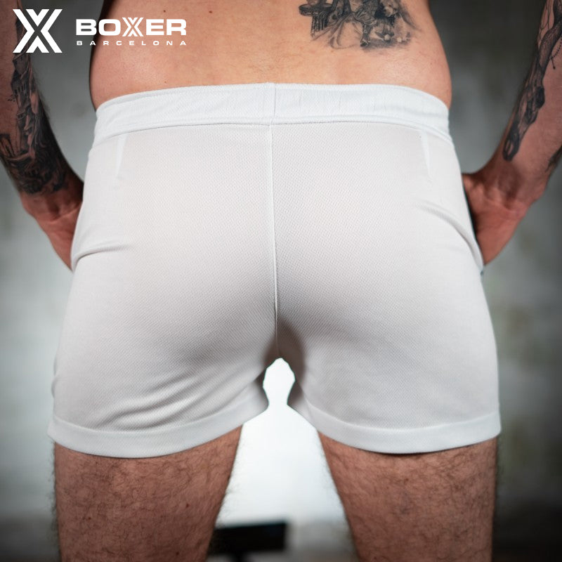 BOXER - T-Class Shorts - White/Black