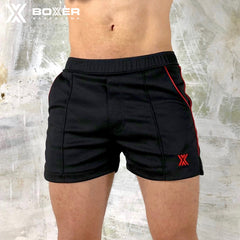 BOXER - T-Class Shorts - Black/Red