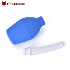 F* Pleasure Deluxe Enema Bulb Blau - 300ml