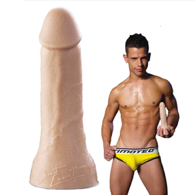 Fleshjack Boy Brent Everett Dildo (8." - 20.3 cm.)