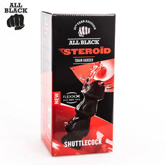 All Black - Steroide Shuttlecock Black (25.5 cm.)