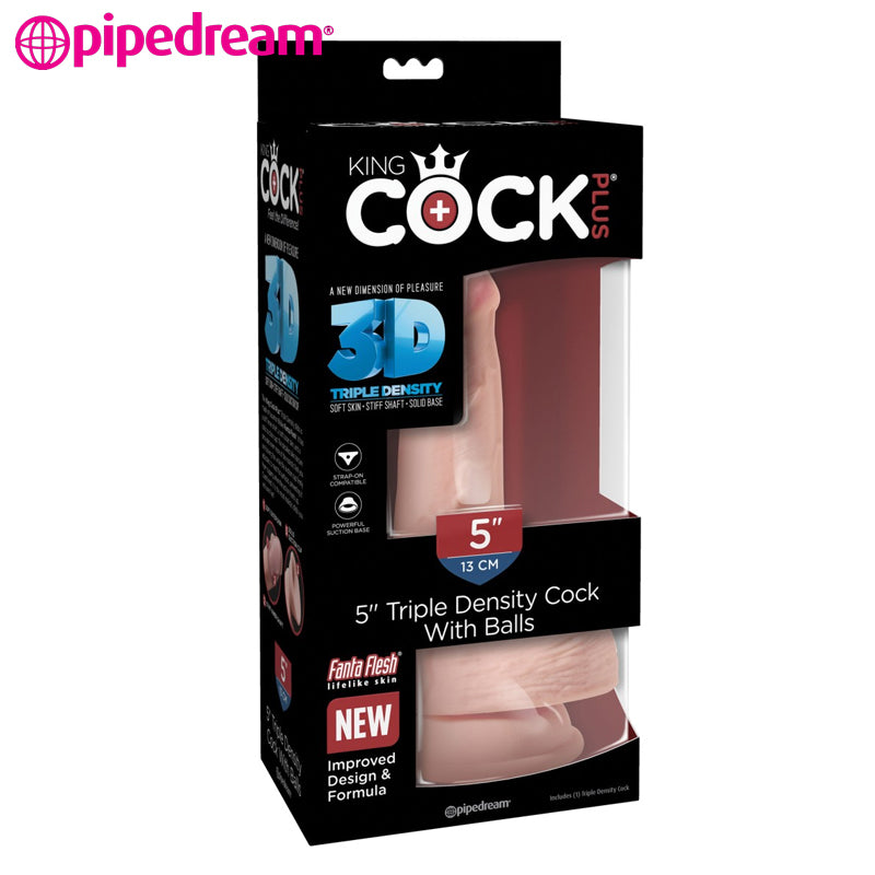 Pipedream - 3D Cock with Balls 5 inch (13 cm)