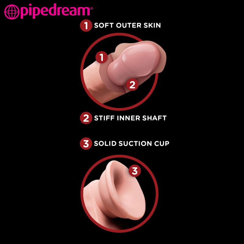 Pipedream - 3D Cock Swinging Balls 9 inch (23 cm)