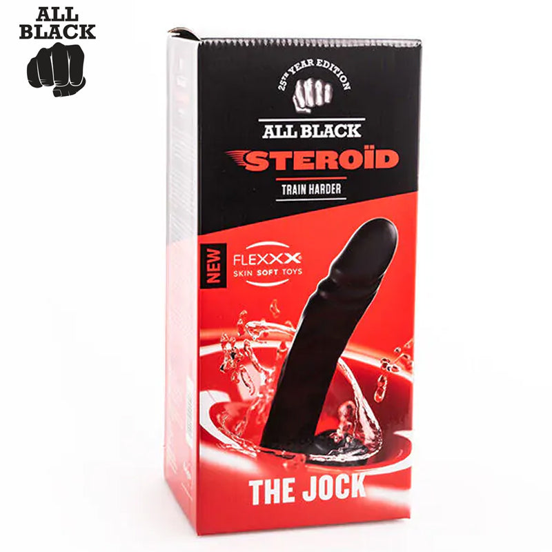 All Black - AB Steroïd - The Jock Dildo 8,7 Inch / 22 x 2 cm.