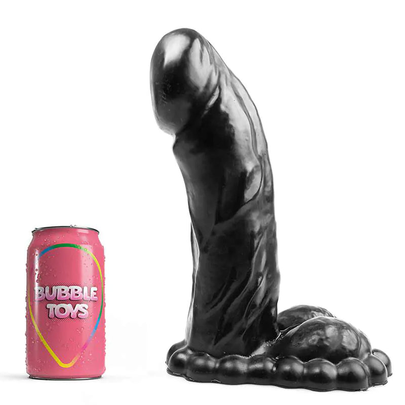 Bubble Toys - Vicious - Black - Extra Large Dildo (29 cm)