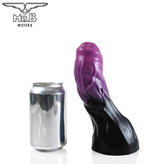 Mister B - HellHound Horus Dildo - Schwarz Lila S (20 cm)