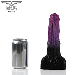 Mister B - HellHound Pegasus Dildo - Schwarz Lila S (22 cm)