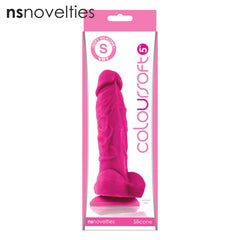 NS Novelties - ColourSoft Soft Dildo 5 Inch (17 cm)