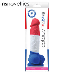 NS Novelties - Tricolor Dildo 5 Inch (17 cm)