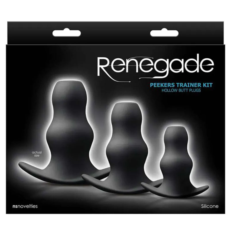 NS Novelties Renegade - Kit de mirilla - Negro 3 piezas