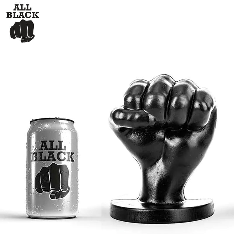 All Black - Tapón para el puño grande (16,5 cm.) 