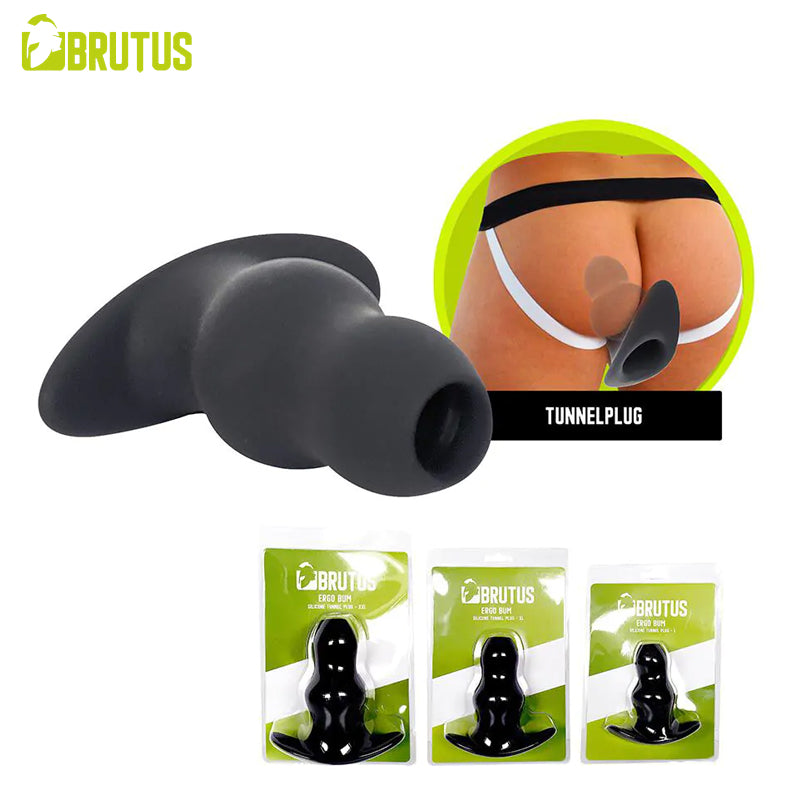 BRUTUS - Ergo Bum - Silicone Tunnel Butt Plug L