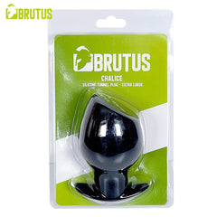 BRUTUS - Cáliz - Plug Anal de Túnel de Silicona XL