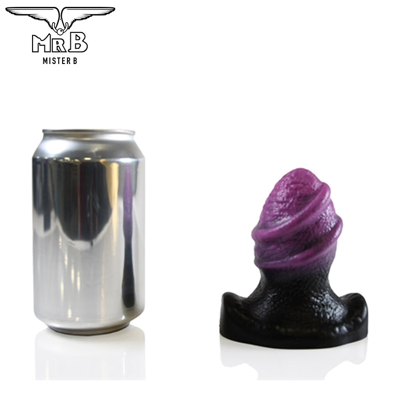 Mister B - HellHound Sphinx Buttplug - Schwarz Lila S (10 cm)