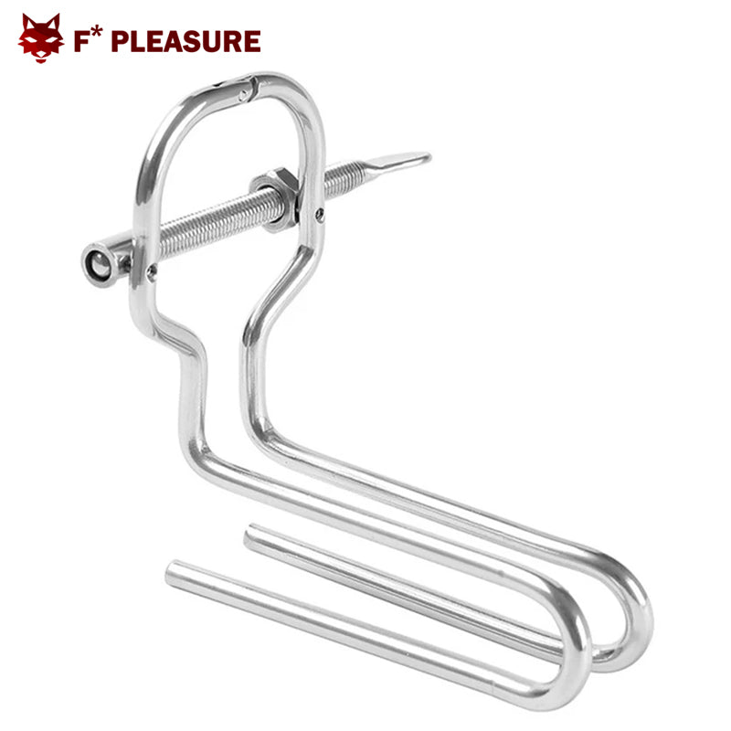 F* Pleasure - Spéculum anal en acier inoxydable - ANAL SPREIZER