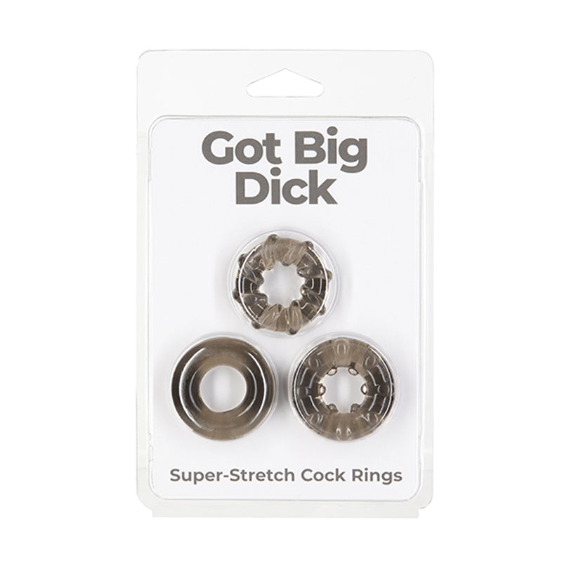 PowerBullet - Got Big Dick 3 Pack Rings