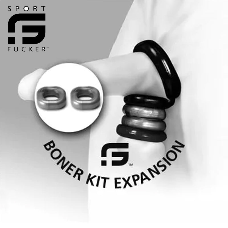 Sport Fucker - Boner Expansion Pack Cock-Ballrings - Metal