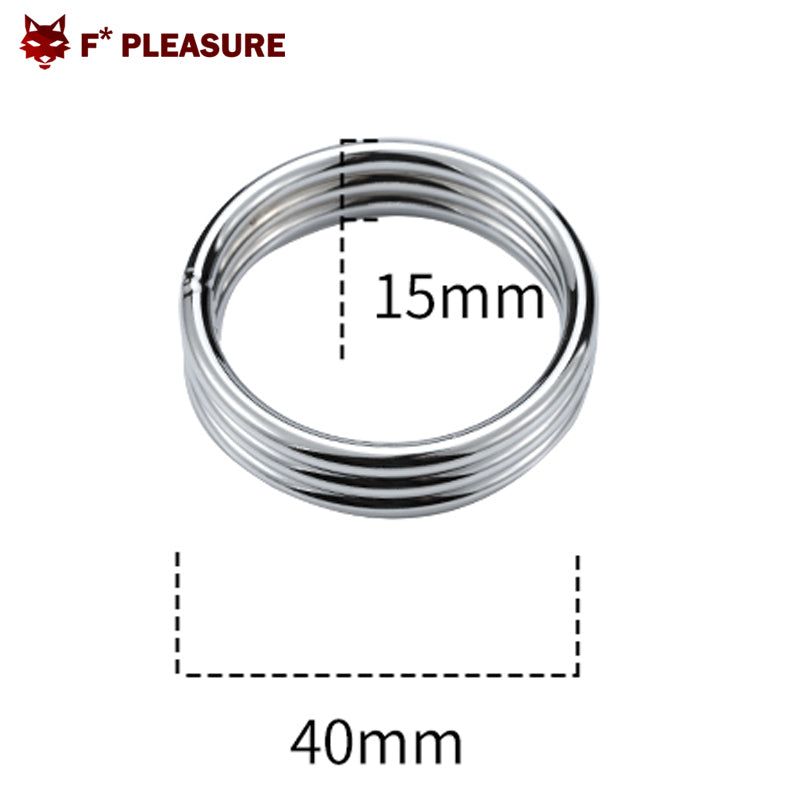 F* Pleasure - Edelstahl-Cockring - Ø 40 mm.