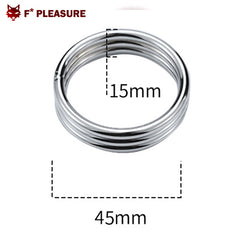 F* Pleasure - Edelstahl-Cockring - Ø 45 mm.