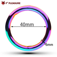 F* Pleasure - Edelstahl-Cockring - Ø 40 mm.