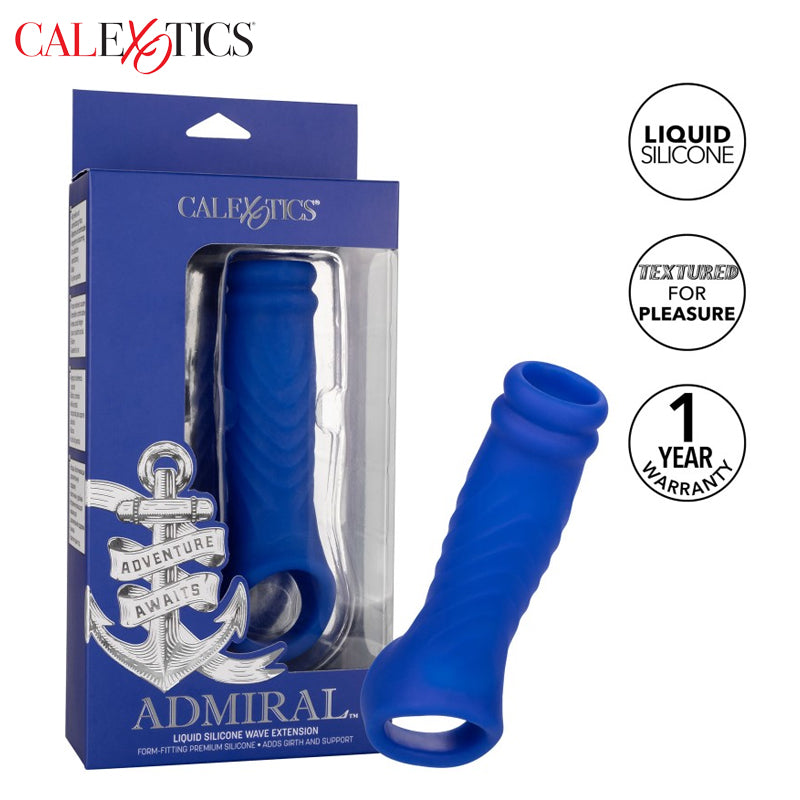 CalExotics - Admiral Wave Extension Penis Extender Sleeve