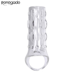 NS Novelties  - Renegade Power Cage Penis Extender Sleeve Transparent