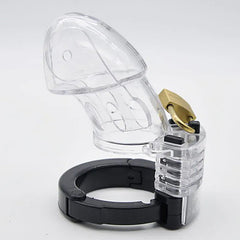 BRUTUS Alpha Cage - Chastity Cage - Clear