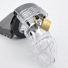 BRUTUS Alpha Cage - Chastity Cage - Clear