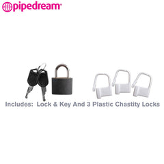 Pipedream - Hardcore Silicone Cock Block (Chastity Cage)