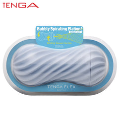 Tenga - Flex II Bubbly Blue Masturbator