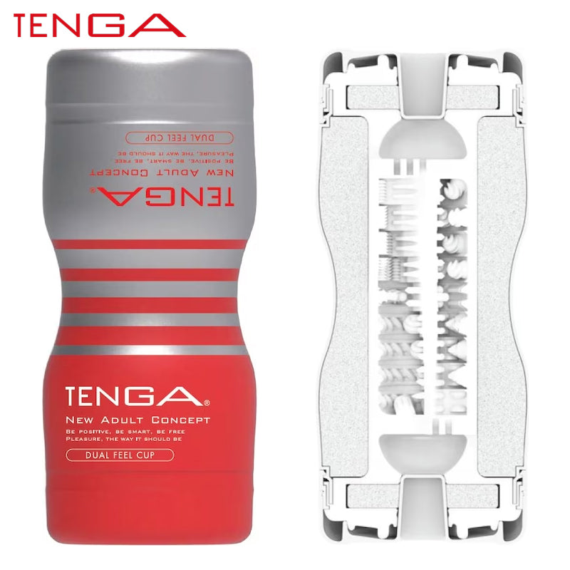 Tenga - Dual Feel Cup Medium Masturbator