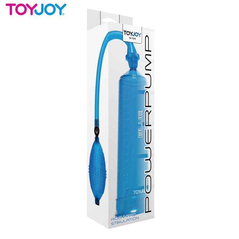 ToyJoy - Power-Pumpe mit Manschette Blau