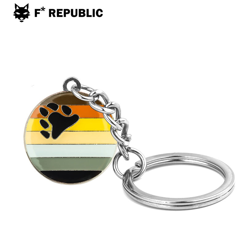 PRIDE LGBTQ Rainbow Necklace - Bear