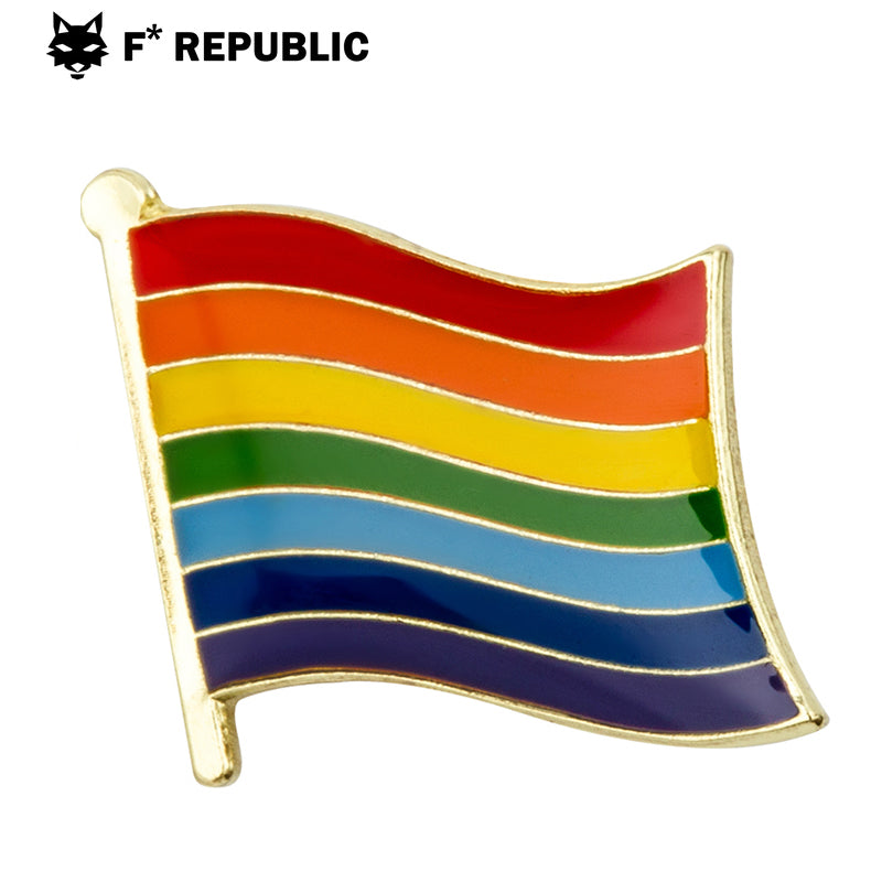 PRIDE LGBTQ Rainbow Jewelry Pin - Rainbow