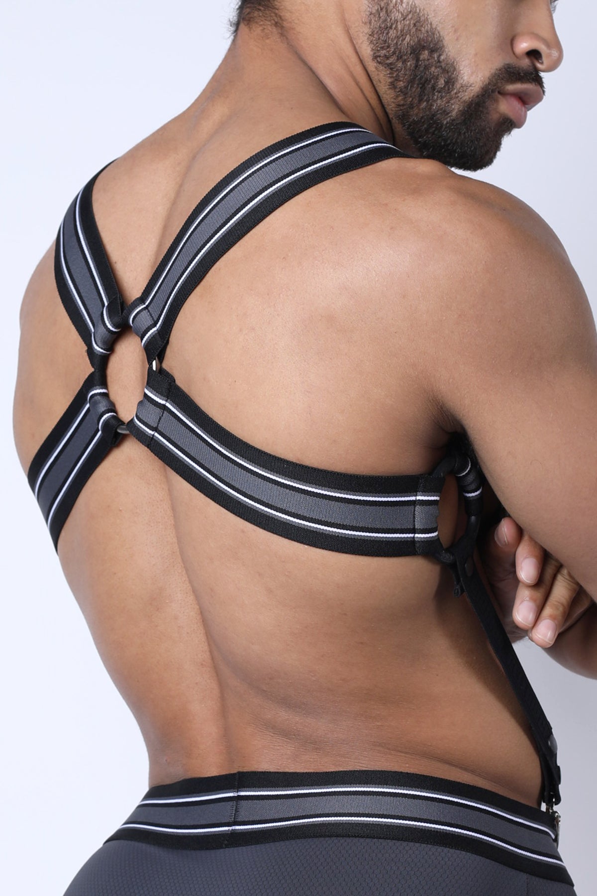 CELLBLOCK 13 - Kennel Club Atlas Suspenders Harness - Grey