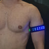 BREEDWELL -STARLIGHT Bicepsband LEDs 20 Animations - Neon Green