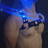 BREEDWELL - STARLIGHT BULLDOG Harness LEDs 20 Animations - Neon Green