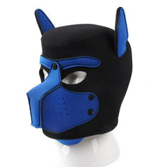 Neoprene Puppy Hood - Blue