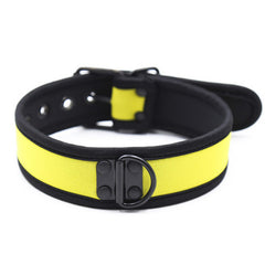 Puppy Collar Choker S/L Yellow