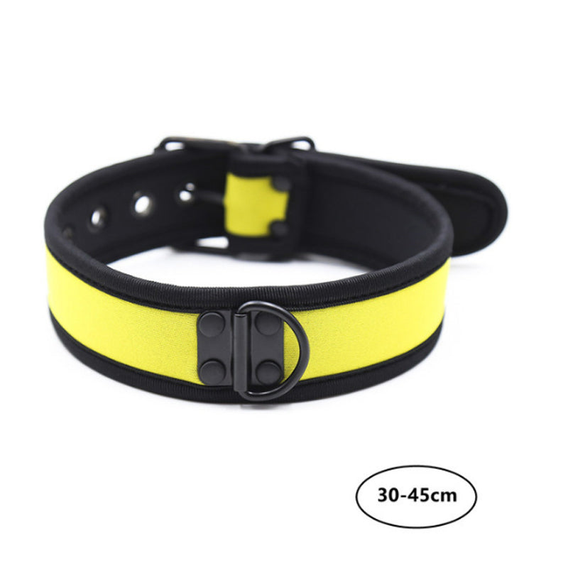 Puppy Collar Choker S/L Yellow